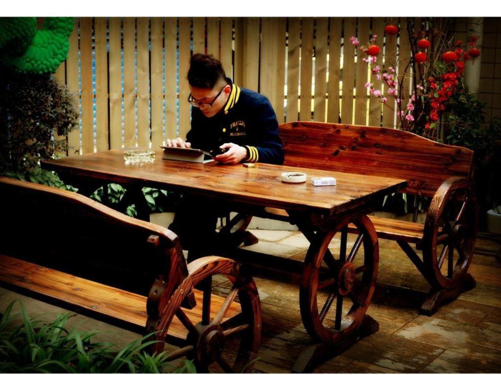 Parkside Hostel Guilin Exterior foto